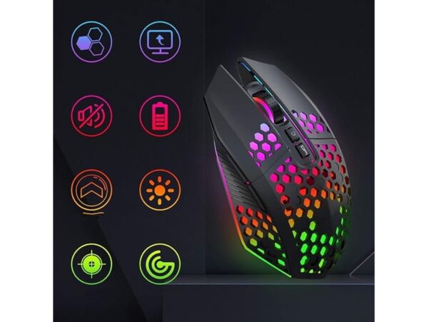 MYSZ BEZPRZEWODOWA GAMINGOWA HEXAGON