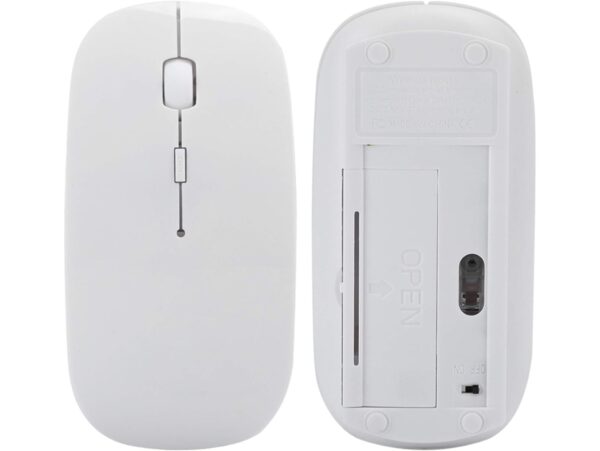 MYSZKA BEZPRZEWODOWA BLUETOOTH SLIM - biały