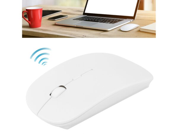 MYSZKA BEZPRZEWODOWA BLUETOOTH SLIM - biały