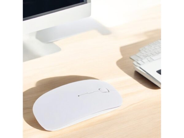 MYSZKA BEZPRZEWODOWA BLUETOOTH SLIM - biały