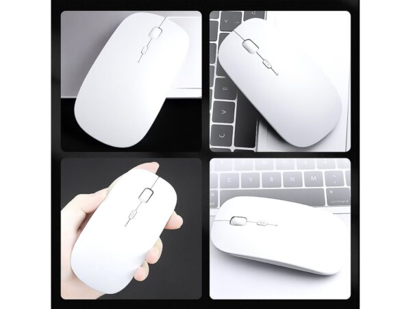 MYSZKA BEZPRZEWODOWA BLUETOOTH SLIM - biały