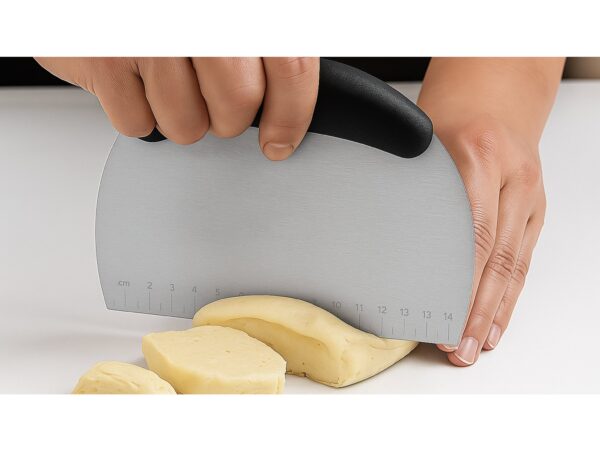 NÓŻ DO CIASTA ŁOPATKA SZPATUŁKA 16x12CM