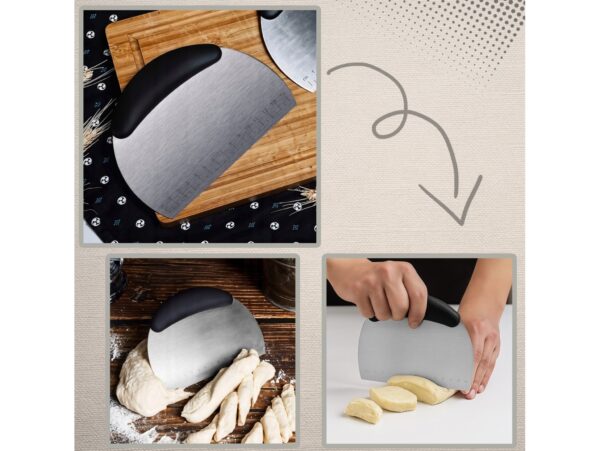 NÓŻ DO CIASTA ŁOPATKA SZPATUŁKA 16x12CM