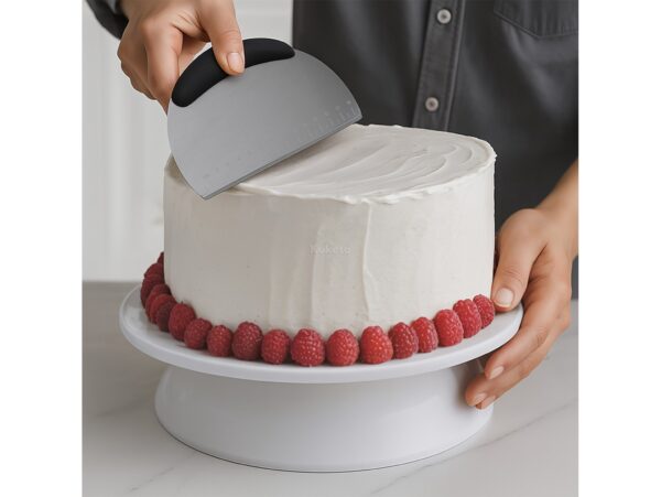 NÓŻ DO CIASTA ŁOPATKA SZPATUŁKA 16x12CM