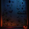 NAKLEJKI NA OKNO HALLOWEEN NIETOPERZE