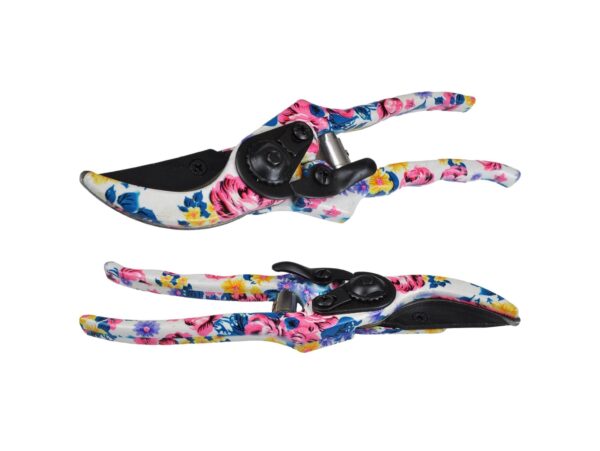 NARZĘDZIA OGRODOWE 3SZT - różowe kwiaty