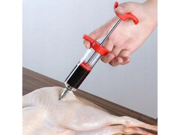 NASTRZYKIWARKA DO MIĘSA IGŁY STRZYKAWKA 30ML MIĘSO