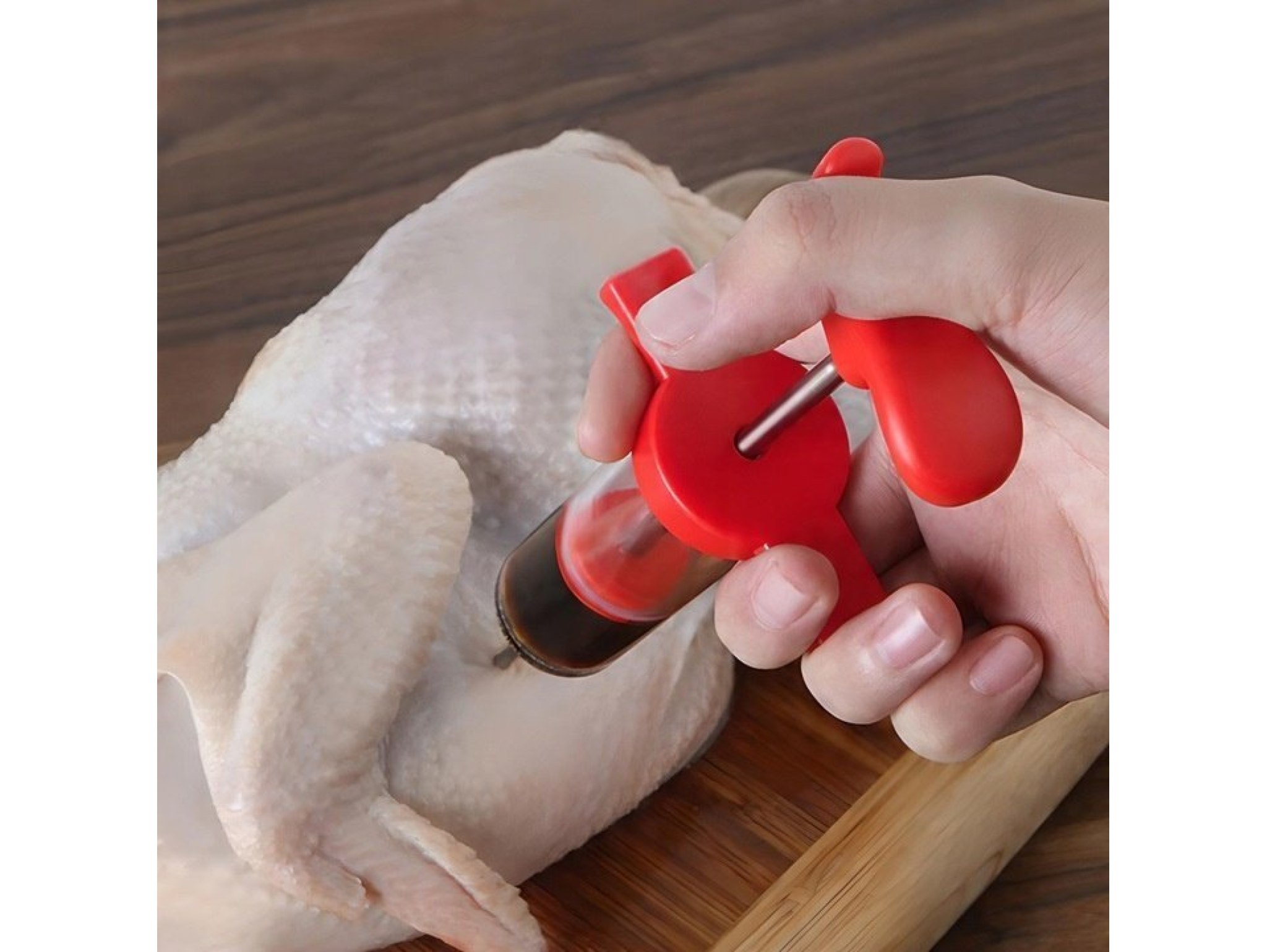 NASTRZYKIWARKA DO MIĘSA IGŁY STRZYKAWKA 30ML MIĘSO