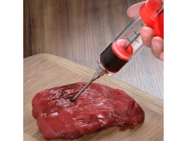 NASTRZYKIWARKA DO MIĘSA IGŁY STRZYKAWKA 30ML MIĘSO