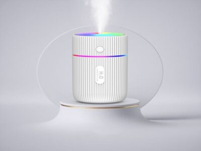 NAWILŻACZ POWIETRZA 220ML RGB - biały