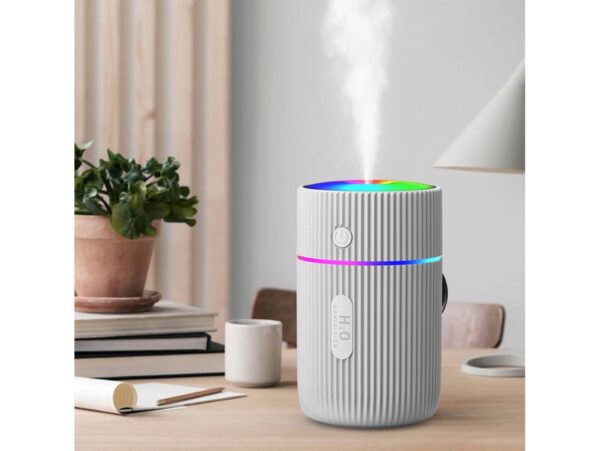 NAWILŻACZ POWIETRZA 220ML RGB - biały