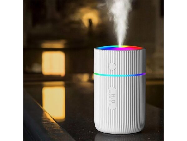 NAWILŻACZ POWIETRZA 220ML RGB - biały