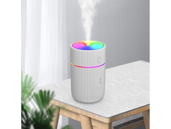 NAWILŻACZ POWIETRZA 220ML RGB - biały