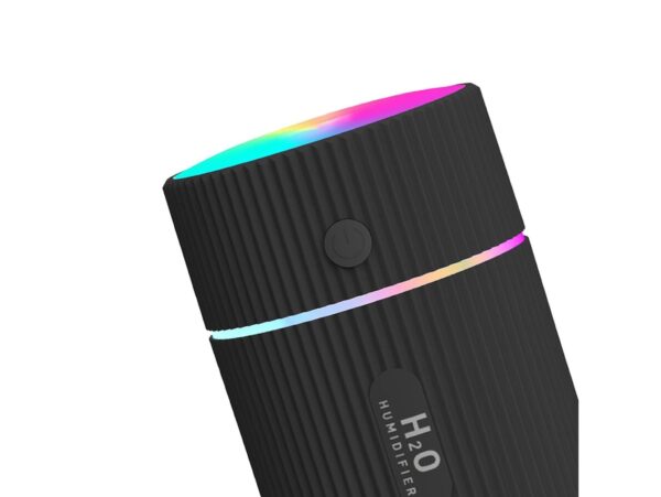 NAWILŻACZ POWIETRZA 220ML RGB - czarny