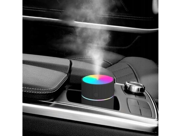 NAWILŻACZ POWIETRZA 220ML RGB - czarny