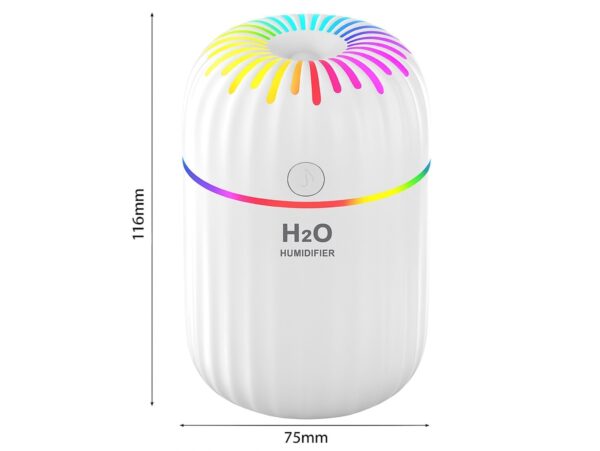 NAWILŻACZ POWIETRZA 300ML USB LED