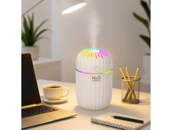 NAWILŻACZ POWIETRZA 300ML USB LED