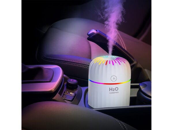 NAWILŻACZ POWIETRZA 300ML USB LED