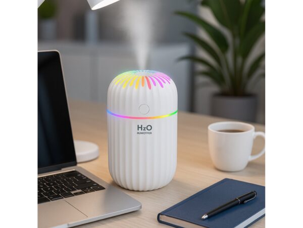 NAWILŻACZ POWIETRZA 300ML USB LED