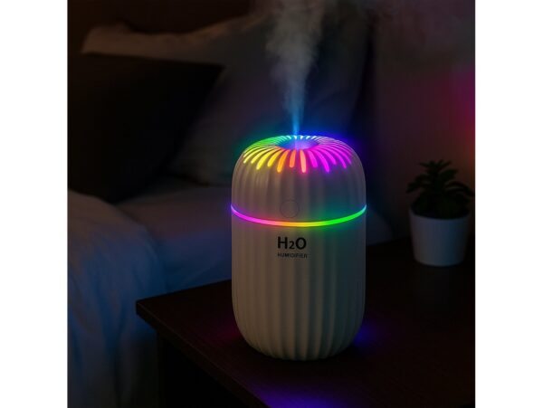 NAWILŻACZ POWIETRZA 300ML USB LED