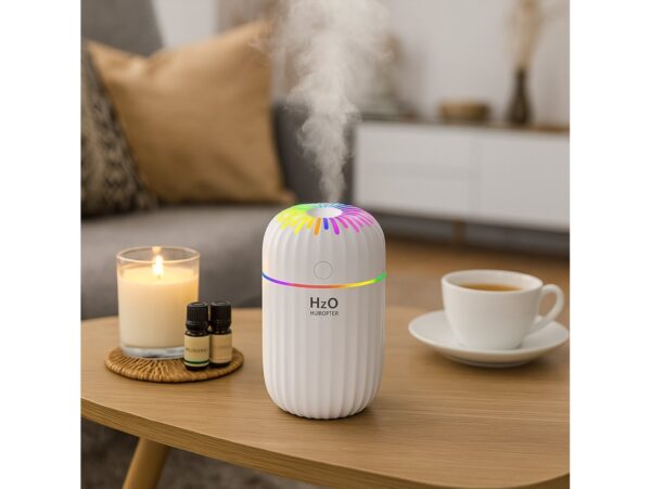 NAWILŻACZ POWIETRZA 300ML USB LED
