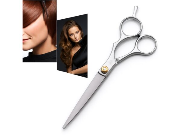 NOŻYCZKI FRYZJERSKIE OSTRE STAL PROSTE DO WŁOSÓW