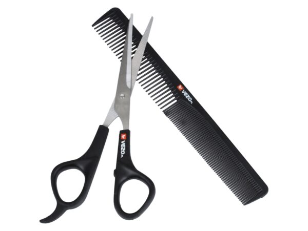 NOŻYCZKI I GRZEBIEŃ VEZO