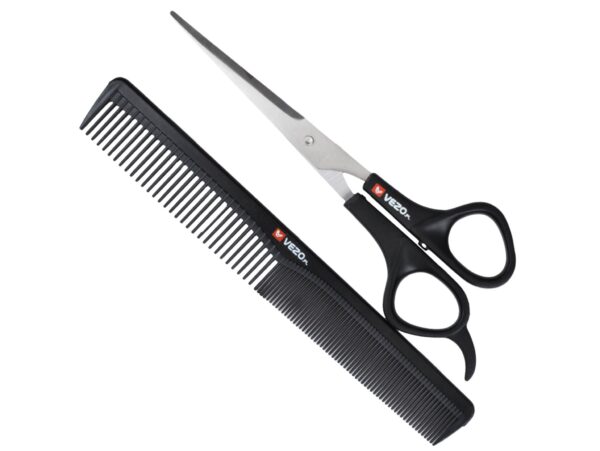 NOŻYCZKI I GRZEBIEŃ VEZO