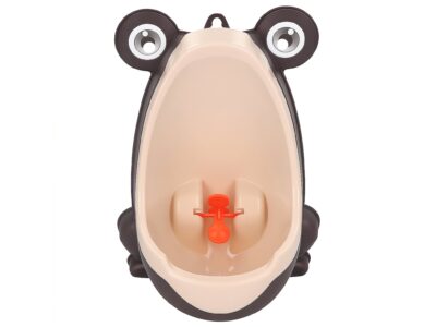 NOCNIK PISUAR WC MINI ŻABA - brązowy