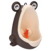 NOCNIK PISUAR WC MINI ŻABA - brązowy