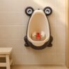 NOCNIK PISUAR WC MINI ŻABA - brązowy