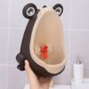 NOCNIK PISUAR WC MINI ŻABA - brązowy