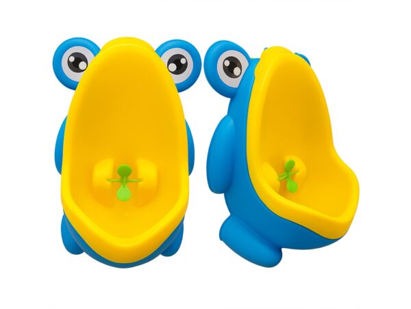 NOCNIK PISUAR WC MINI ŻABA - niebieski