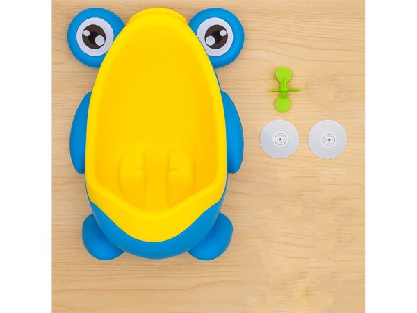 NOCNIK PISUAR WC MINI ŻABA - niebieski