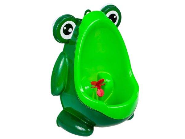 NOCNIK PISUAR WC MINI ŻABA - zielony