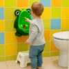NOCNIK PISUAR WC MINI ŻABA - zielony