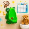 NOCNIK PISUAR WC MINI ŻABA - zielony