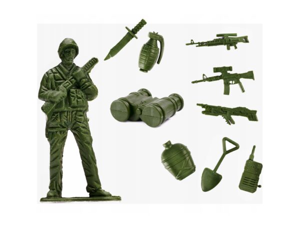 ŻOŁNIERZYKI ZESTAW FIGUREK MILITARNYCH