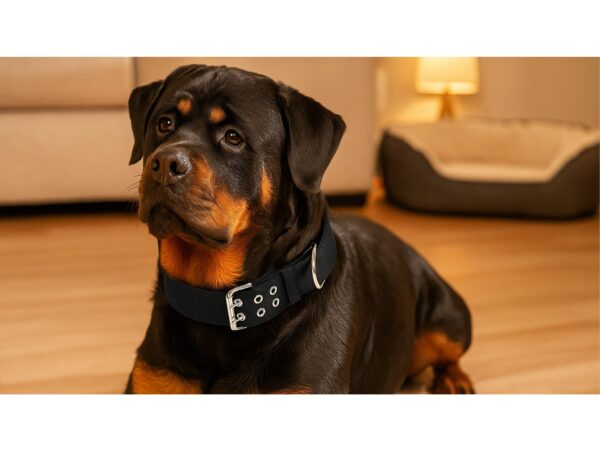 OBROŻA DLA DUŻEGO PSA PARCIANA 64cm