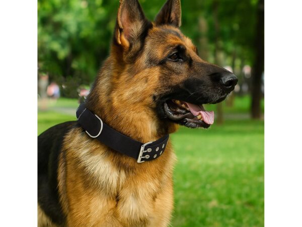 OBROŻA DLA DUŻEGO PSA PARCIANA 64cm