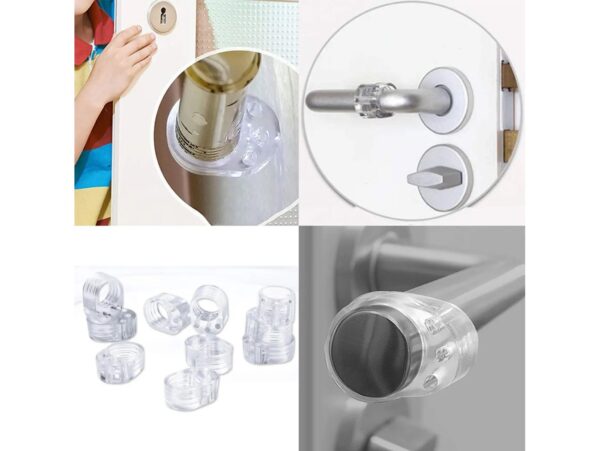 ODBOJNIK NA KLAMKĘ GUMOWY