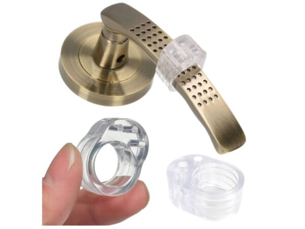 ODBOJNIK NA KLAMKĘ GUMOWY 4 SZT