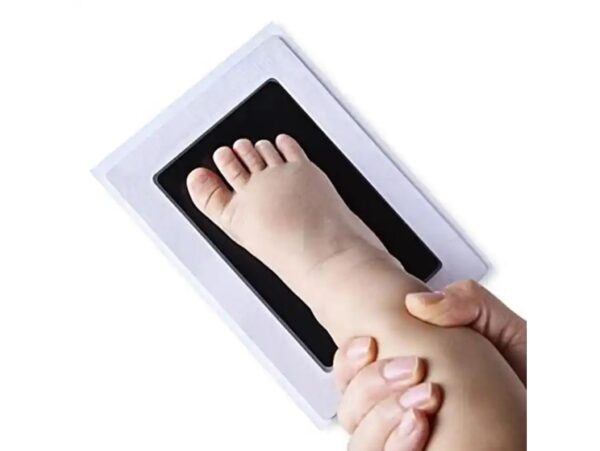 ODCISK RĄCZKI STÓPKI NIEBRUDZĄCY - czarny