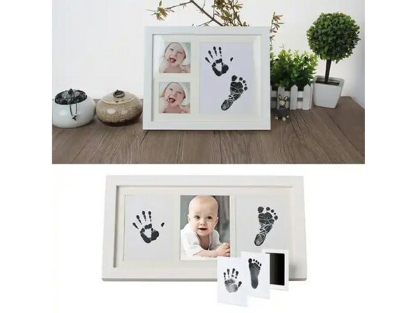 ODCISK RĄCZKI STÓPKI NIEBRUDZĄCY - czarny