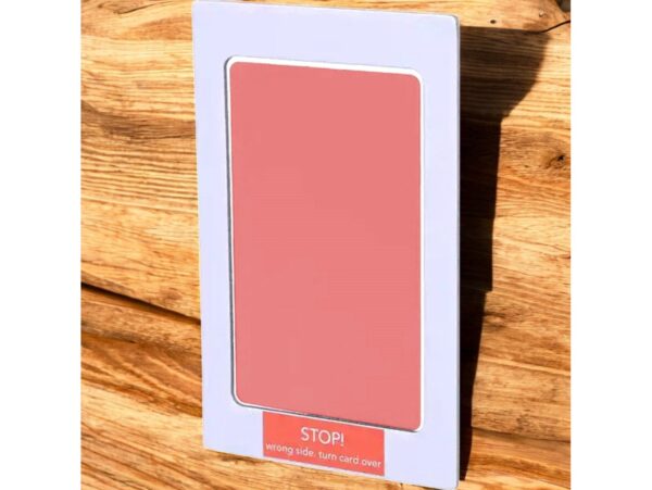 ODCISK RĄCZKI STÓPKI NIEBRUDZĄCY - różowy