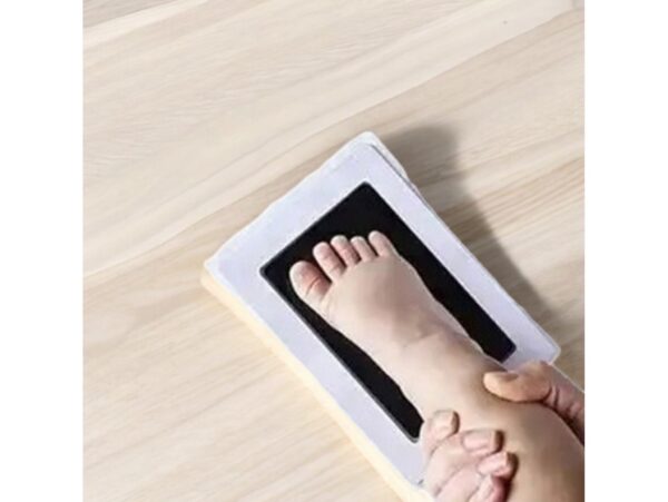 ODCISK RĄCZKI STÓPKI NIEBRUDZĄCY - różowy