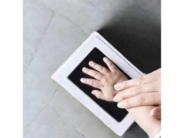 ODCISK RĄCZKI STÓPKI NIEBRUDZĄCY - różowy