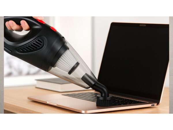 ODKURZACZ SAMOCHODOWY RĘCZNY 120W + KOŃCÓWKI
