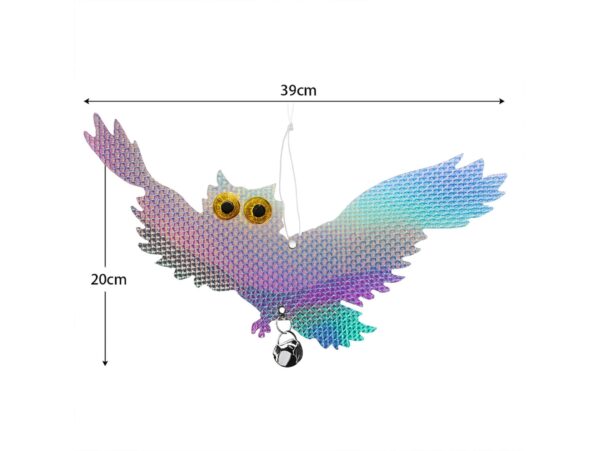 ODSTRASZACZ PTAKÓW HOLOGRAFICZNY - sowa latająca