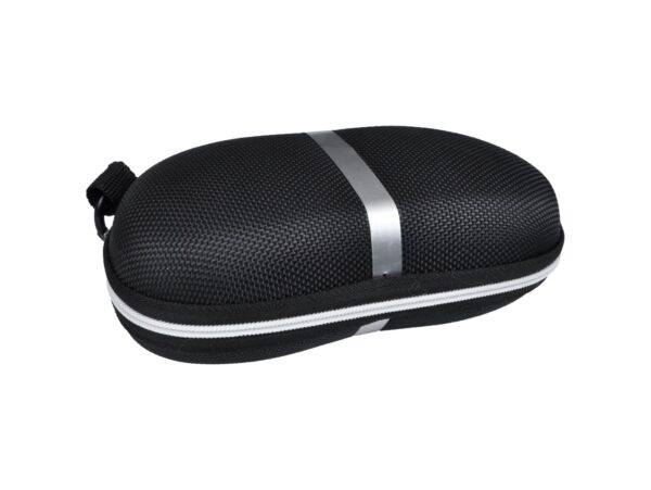 OKULARY PRZECIWSŁONECZNE MĘSKIE UV ETUI - czarny ze złotym